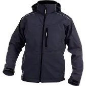 Dassy Hommes, Vestes d'extérieur, Veste Softshell Tavira bleu foncé Gr. L (L), Bleu, L