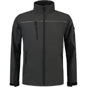 Tricorp Luxury Softshell blouson softshell unisex Gris fonce - Tricorp T53 - Taille L