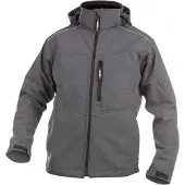Dassy Hommes, Vestes d'extérieur, Veste Softshell Tavira gris ciment Taille XL (XL), Gris