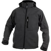Dassy Hommes, Vestes d'extérieur, Veste Softshell Tavira noir taille XL (XL), Noir, XL