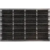 HQ Hamat Fussmatte schwarz 60% Gummi / 40% Kokos L750xB450xS25mm (750 x 450 cm)