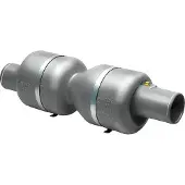 VETUS Mv150 Exhaust System Muffler Argenté 150 mm