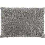 Nordal Coussin Mizar lin avec rembourrage - gris