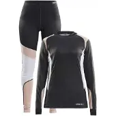Craft Sous-Vêtement Baselayer pour femme - Gris - Tailles : XS, S, M, L, XL, XXL