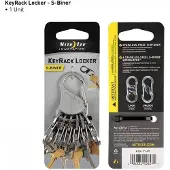 Nite Ize Diverse Keyrack Locker Steel - Gris