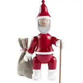 Kay bojesen Père Noël H19.5 cm rouge/blanc