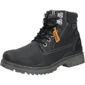 Dockers by Gerli Bottines à lacets anthracite / corail / noir