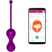 Magic Motion Kegel Master - Boule de geisha vibrante contrôlée par application (rose)