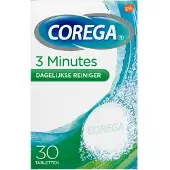 Corega Comprimés - 3 Minutes - 30 Comprimés