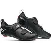 Sidi Chaussures de vélo de course T-5 Air Carbon, Couleur:black/black, Taille:42