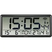 Hama Jumbo Wall Clock Noir