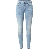 G-Star pour femme. D05175-8968-8436 Jeans 3301 Skinny bleu (26/30), Casuel, Coton, Denim