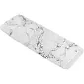 Kleine wolke Tapis de baignoire Marbre Blanc/gris marbré