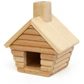 Kikkerland Gadget Little Cabin Incense Burner - Brun - Nouvelle collection
