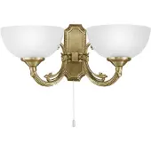 Eglo Applique murale Savoy Bronze doré à 2 lumières