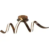 Searchlight Plafonnier LED Ribbon marron antique