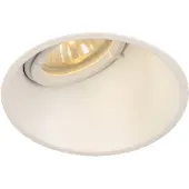 SLV Spot encastrable Horn Slant 10,3 cm blanc