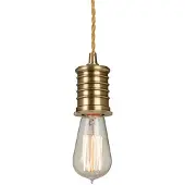 Elstead Lighting Suspension Douille, laiton vieilli, 1xE27x60W, laiton, dimensions : 215,5 x 10 x 10 cm, IP20, Elstead