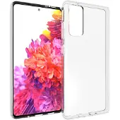 Accezz Coque Clear pour Samsung Galaxy S20 FE - Transparent