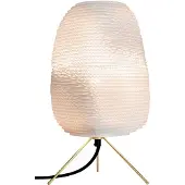 Graypants Lampe de table Ebey blanche