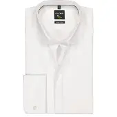 Olymp No. Six Super Slim Chemise de gala blanc, Unicolore