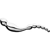 Le Wand Stainless Steel Swerve Ribbed Dildo