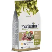 Exclusion MonoProtein Noble Grain medium breed dogs nourriture pour chien de race moyenne avec agneau 12 kg