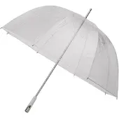 Falcone Koepelparaplu - 102 cm - Transparant White, Blanc, Transparent