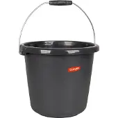 Curver Seau 10 l anthracite, Ustensiles de nettoyage, Gris