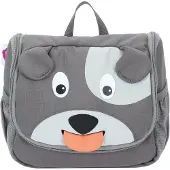 Affenzahn Dog Cosmetic Bag Gris Enfants