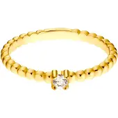 Heidemann Bague 'Elio' or / transparent