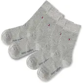Tommy Hilfiger Chaussettes - 2 Pack - Basic - Gris Chiné - - 27/30 - Chaussettes