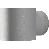 Konstsmide Spot murale Modena Up - Down rond Y-shine gris
