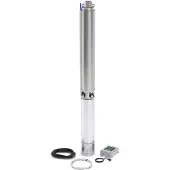 DAB Pompe de forage S4 3/13 M Kit - 1200 W 4,2 m³/h Monophasé 230 V