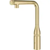 GROHE Robinet de cuisine avec douchette Essence cool sunrise brossé 31615