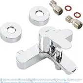 GROHE Mitigeur monocommande pour baignoire Eurostyle Cosmopolitan 33591_2, 1 pièce.