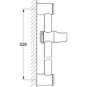 GROHE Barre de douche RELEXA PLUS RELEXA PLUS 600mm chromé