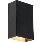 QAZQA Applique murale moderne noire 2 lumières - Otan S