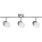 Paulmann LED Plafonnier Spotlights Egg Chrome 3 x 4,2 blanc chaud