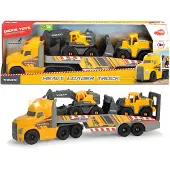 Dickie Toys Volvo Series Mack/volvo Trailer C/heavy Vehicle Function 70 Cm Orange Enfants