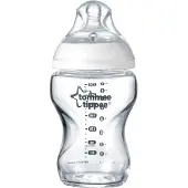 Tommee tippee Closer To Nature Glass biberon auto-stérilisant Glass 0m+ 250 ml