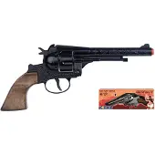 Gonher Revolver Cowboy - 12 coups - noir