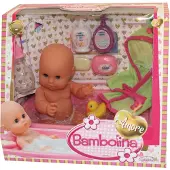 Dimian Doll Amore 33Cm +Bath + Bathrobe
