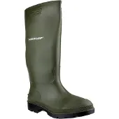 Dunlop Bottes de pluie unies Pricemastor pour adultes TL753 (39 EU/6 UK) (Vert)