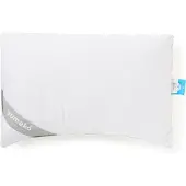 Yumeko - Oreiller - Duvet De Canard/Latex Naturel - 50x70 - Blanc