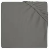Jollein Drap Housse 40x80 Cm En Jersey Storm Grey - Jollein