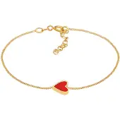 Elli Bracelet or / rouge