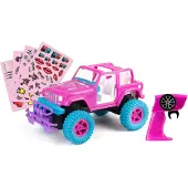 Silverlit Voiture télécommandée personnalisable Exost Crossroad Rose