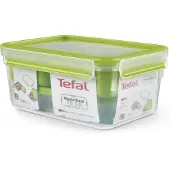 Tefal N10716, Boîte, Rectangulaire, Vert, Translucide, Polypropylène (PP), Polypropylène (PP), Allemagne