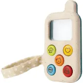 PlanToys Jouet en bois Mon premier téléphone